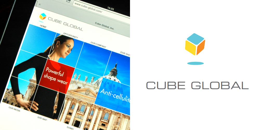 Logodesign, CubeGlobal, Los Angeles, USA, in Zusammenarbeit mit Donald Royce